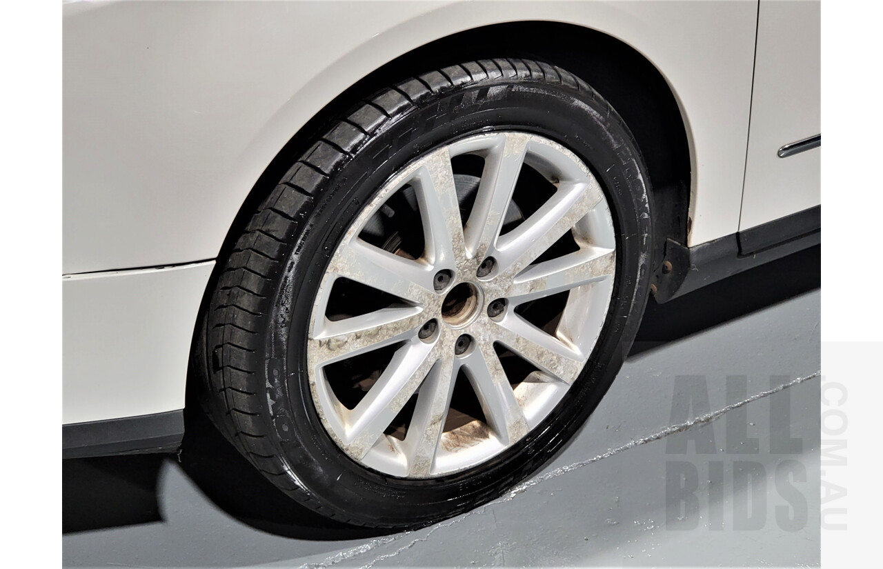 2/2009 Volkswagen Passat 125 TDI 3C MY09 UPGRADE 4d Wagon White 2.0L Turbo Diesel