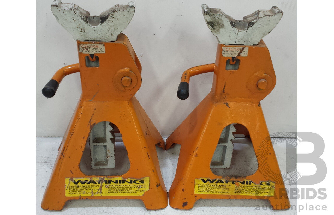 3 Ton Vehicle Support Stand Pair