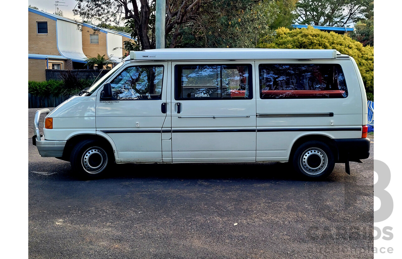 3/2000 Volkswagen Transporter TDi Syncro LWB (4x4) T4 Van White 2.5L