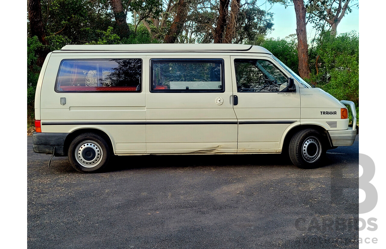 3/2000 Volkswagen Transporter TDi Syncro LWB (4x4) T4 Van White 2.5L