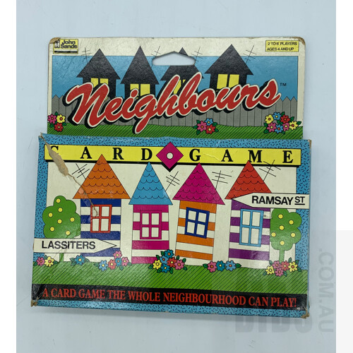 Neighbours Card Game, 1988