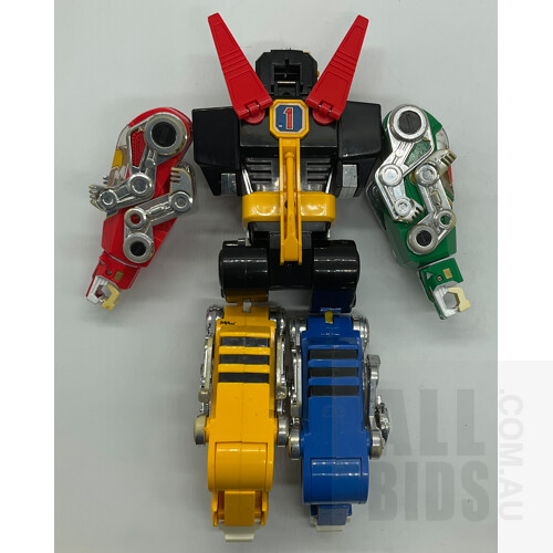 Voltron Lion Force With All Five Lions, Characters and Assorted Weapons