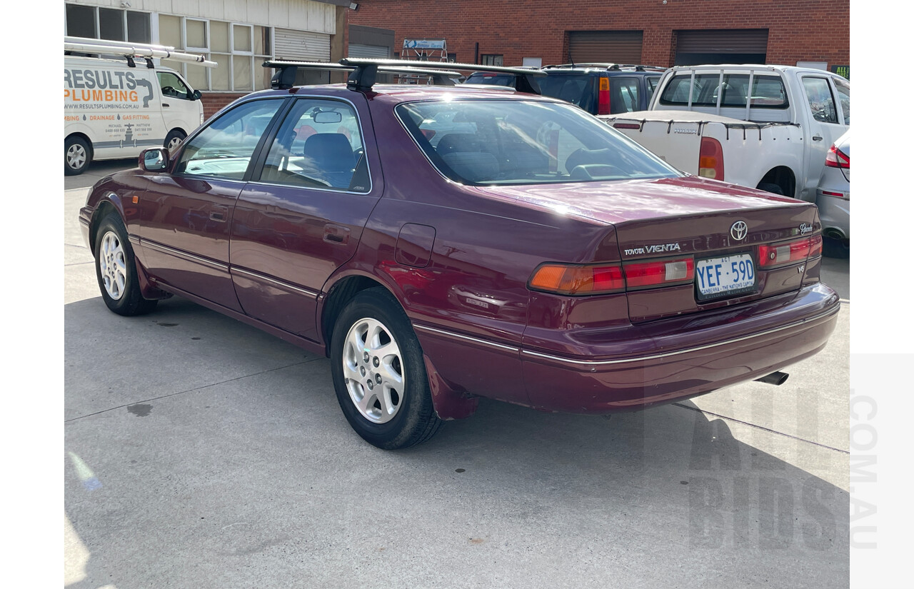 4/1999 Toyota Vienta Grande MCV20R 4d Sedan Maroon 3.0L