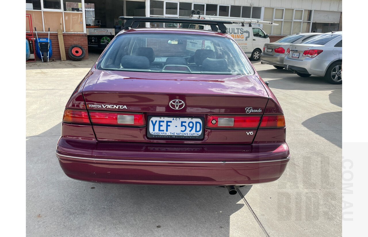 4/1999 Toyota Vienta Grande MCV20R 4d Sedan Maroon 3.0L