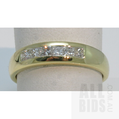 18ct Gold Half-carat Diamond Ring