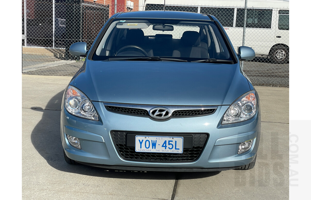 5/2010 Hyundai i30 SX FD MY10 5d Hatchback Blue 2.0L