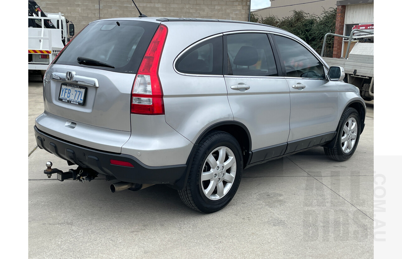 9/2007 Honda CRV (4x4) Luxury MY07 4d Wagon Silver 2.4L