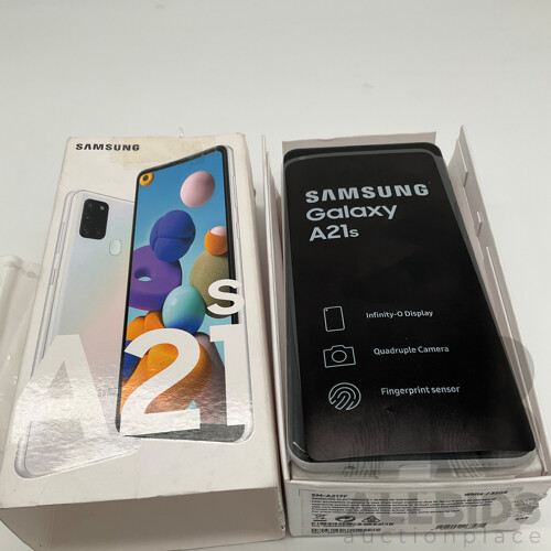 Samsung (SM-A217F) Galaxy A21S 32GB (White) - ORP $279.00