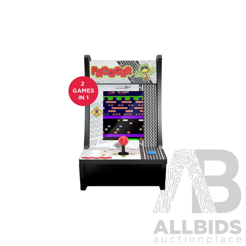 Arcade1Up (FRO-C-08182-XX) Frogger Counter-Cade Console Arcade Cabinet - ORP $299