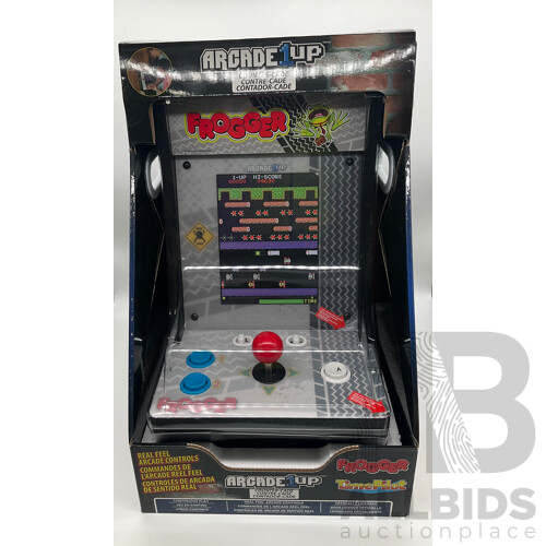 Arcade1Up FRogger Counter-Cade Console Arcade Cabinet - ORP $299.00