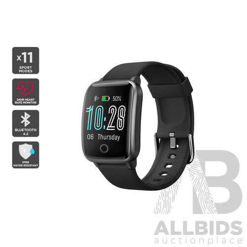 Kogan (KAPSLTWTCBA) Pulse + Lite Smart Watch - ORP $29.99