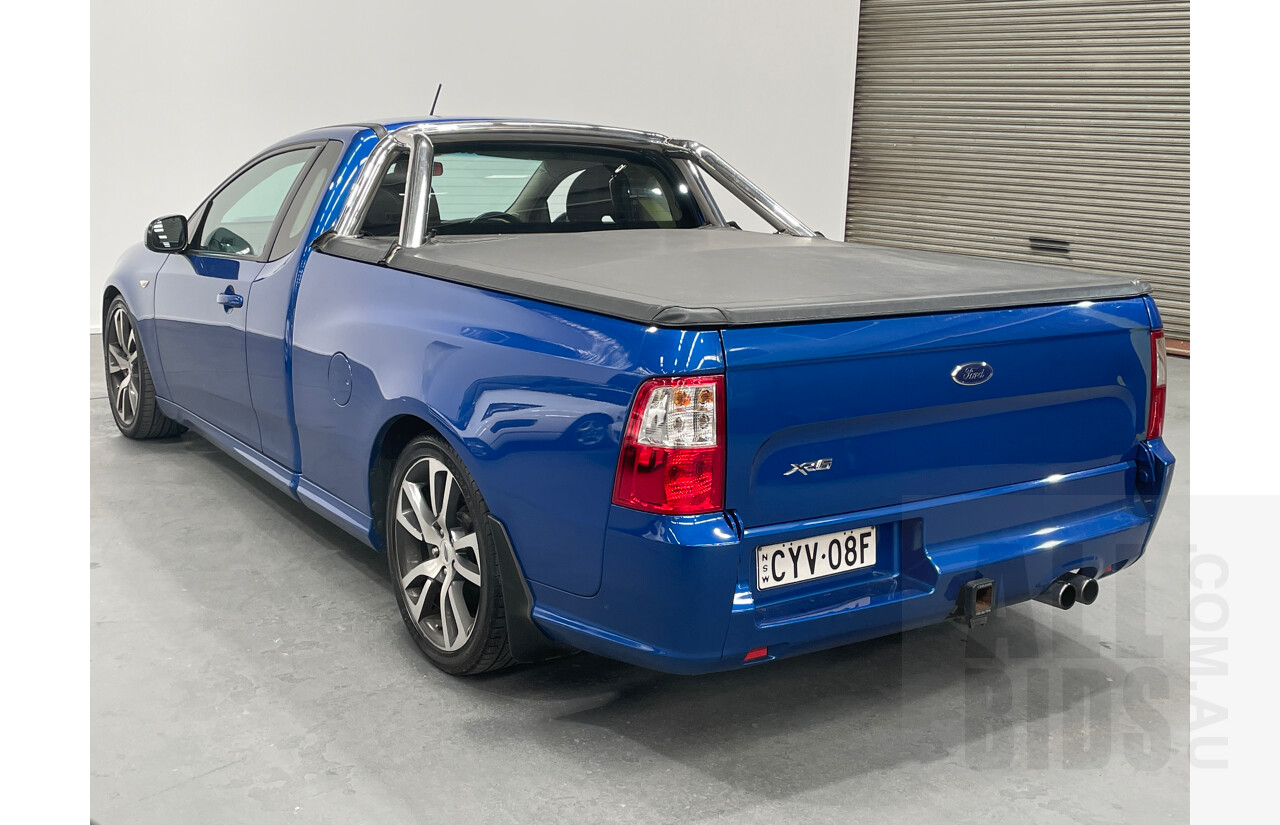 1/2013 Ford Falcon XR6T FG MK2 Utility Blue 4.0L