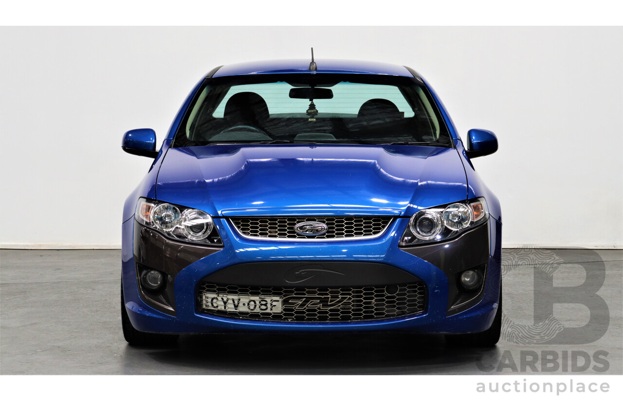 1/2013 Ford Falcon XR6T FG MK2 Utility Blue 4.0L Turbo