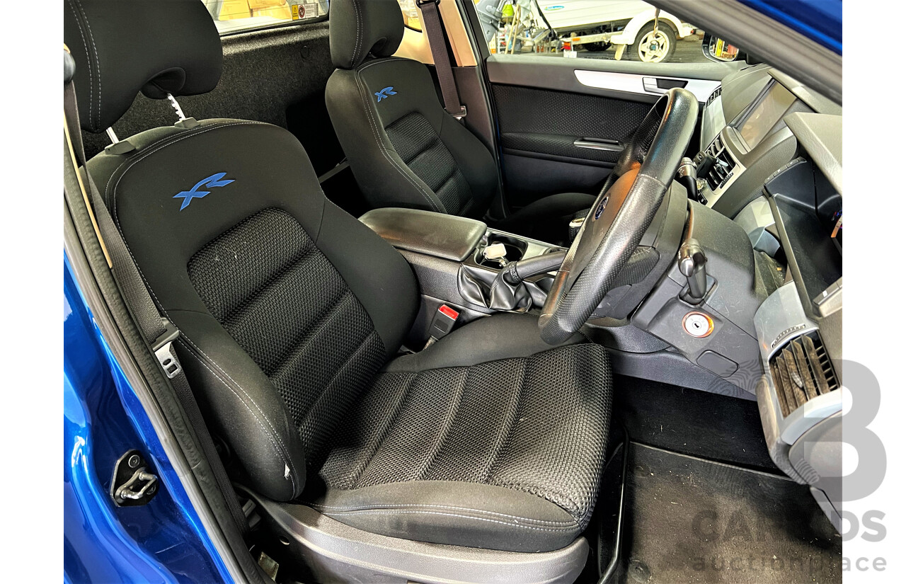 1/2013 Ford Falcon XR6T FG MK2 Utility Blue 4.0L Turbo