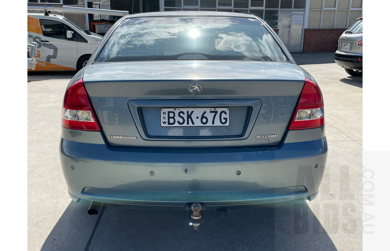 10/2005 Holden Commodore Acclaim VZ 4d Sedan Grey 3.6L