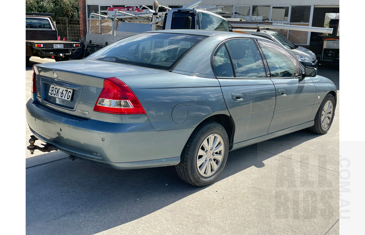 10/2005 Holden Commodore Acclaim VZ 4d Sedan Grey 3.6L