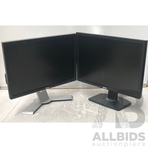 Dell Assorted LCD Monitors - Lot of Six