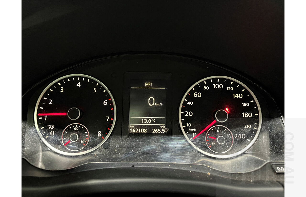 2/2010 Volkswagen Tiguan TSI 5NC 4d Wagon Black 2.0L Turbo
