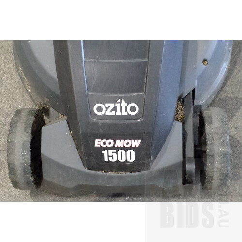 Ozito Electric Lawn Mower With Catcher