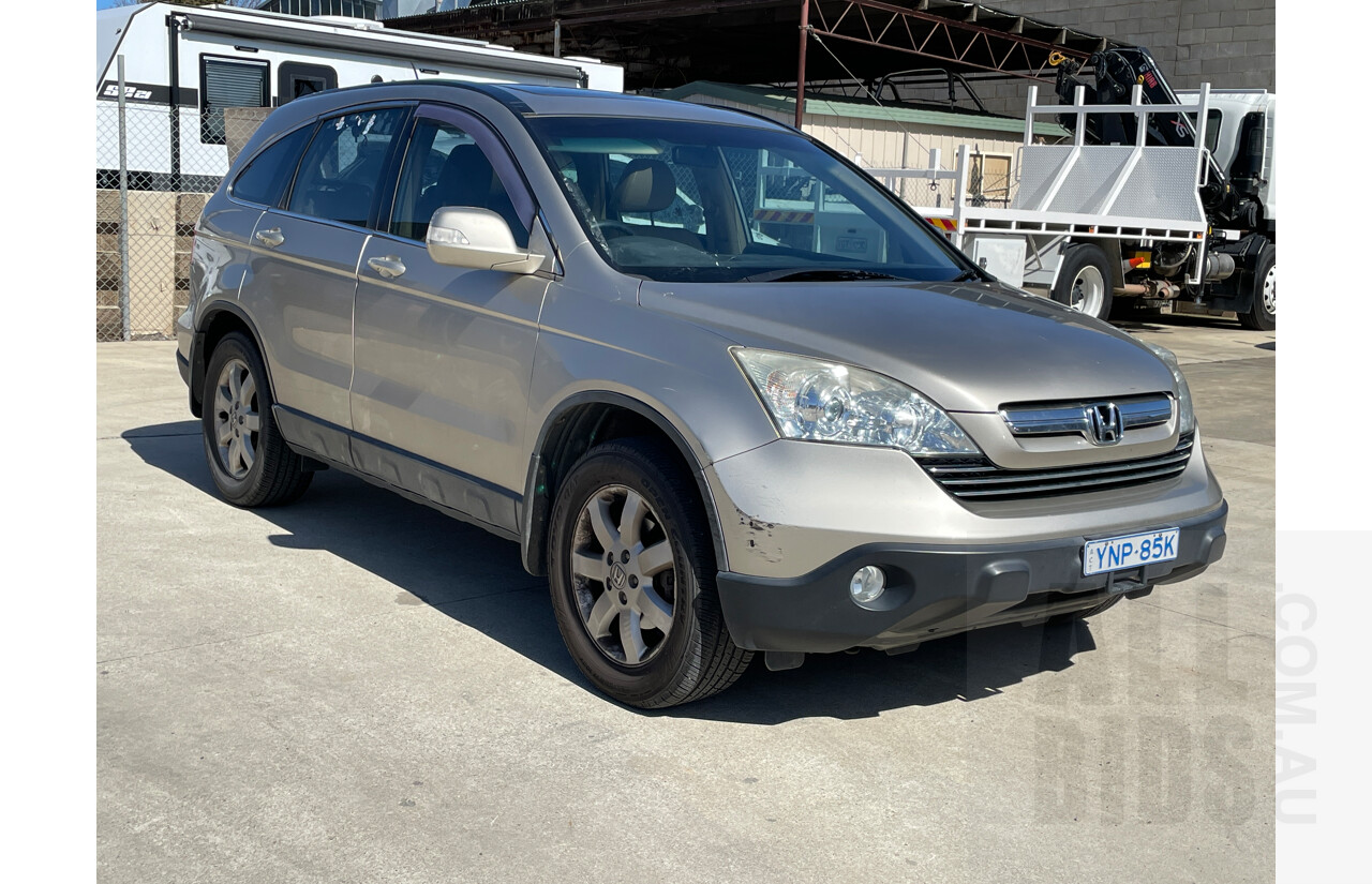 2/2007 Honda CRV (4x4) Luxury MY07 4d Wagon Bronze 2.4L