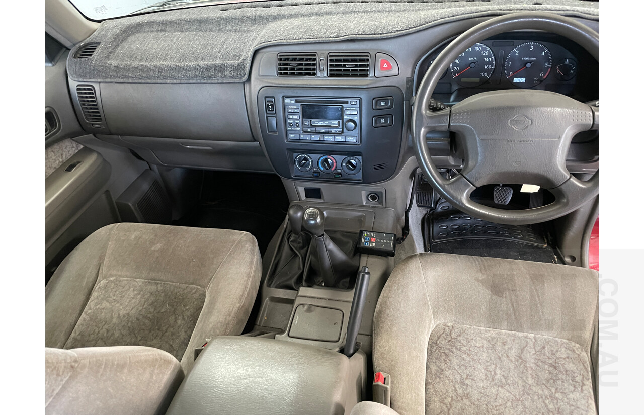 9/1998 Nissan Patrol ST (4x4) GU 4d Wagon Maroon 2.8L