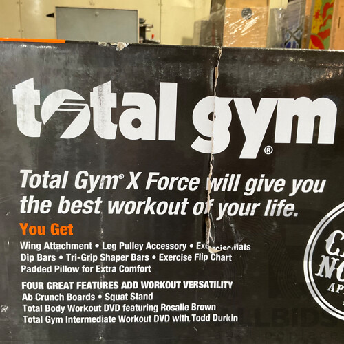 Total Gym (1260826) X-Force - All-in-One Solution - Total Body Workout - ORP $569.99