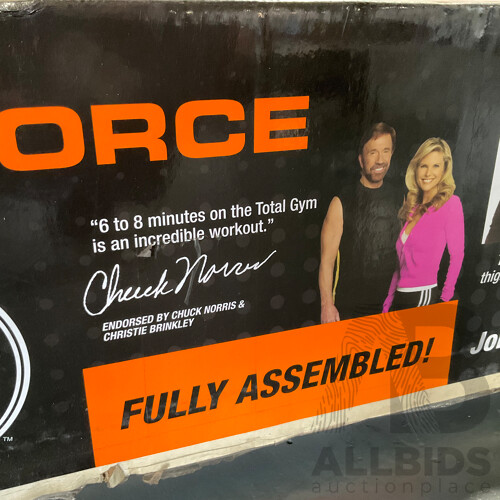 Total Gym (1260826) X-Force - All-in-One Solution - Total Body Workout - ORP $569.99