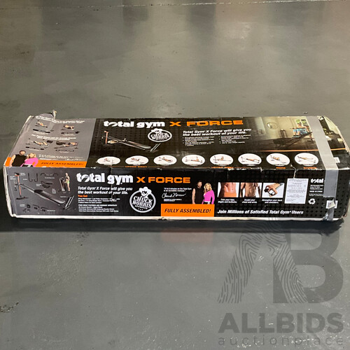 Total Gym (1260826) X-Force - All-in-One Solution - Total Body Workout - ORP $569.99