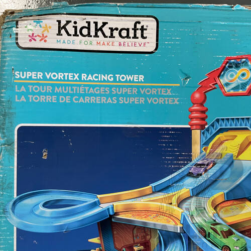 KidKraft (10113) Super Vortex Racing Track Tower - ORP $199.99