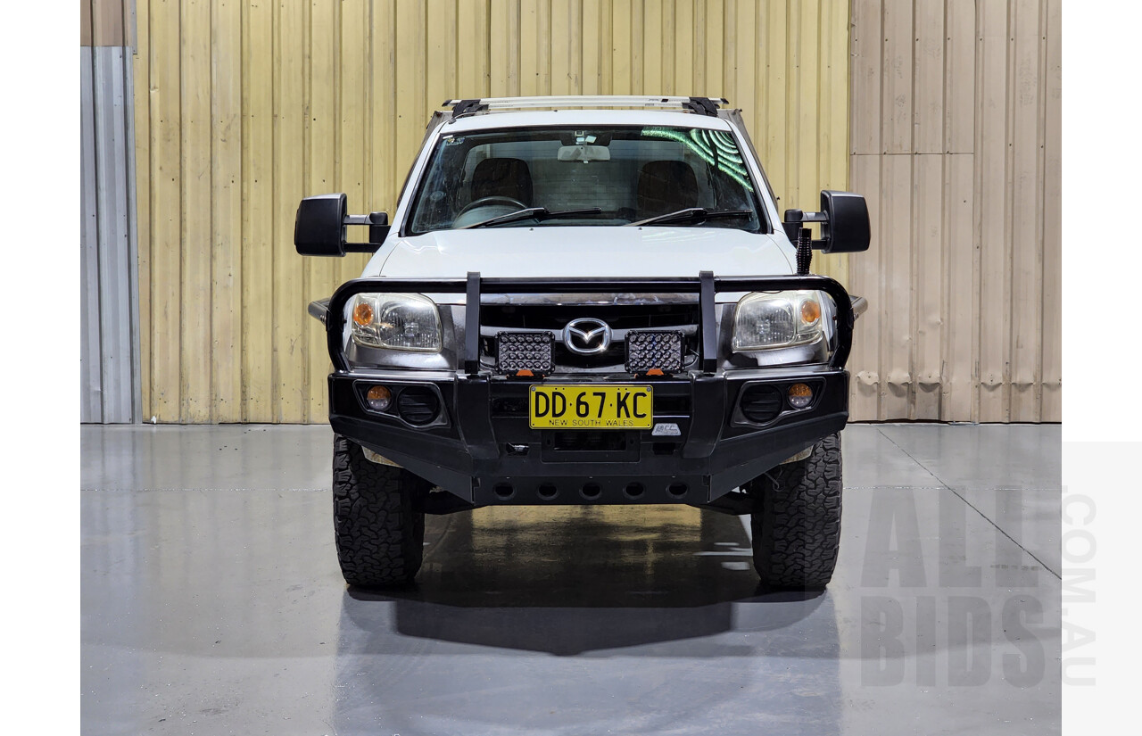 2/2009 Mazda BT-50 B3000 Freestyle DX+ (4x4) 08 UPGRADE C/Chas White 3.0L - Turbo Diesel
