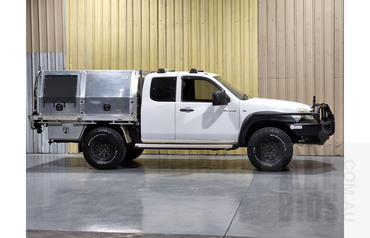 2/2009 Mazda BT-50 B3000 Freestyle DX+ (4x4) 08 UPGRADE C/Chas White 3.0L - Turbo Diesel
