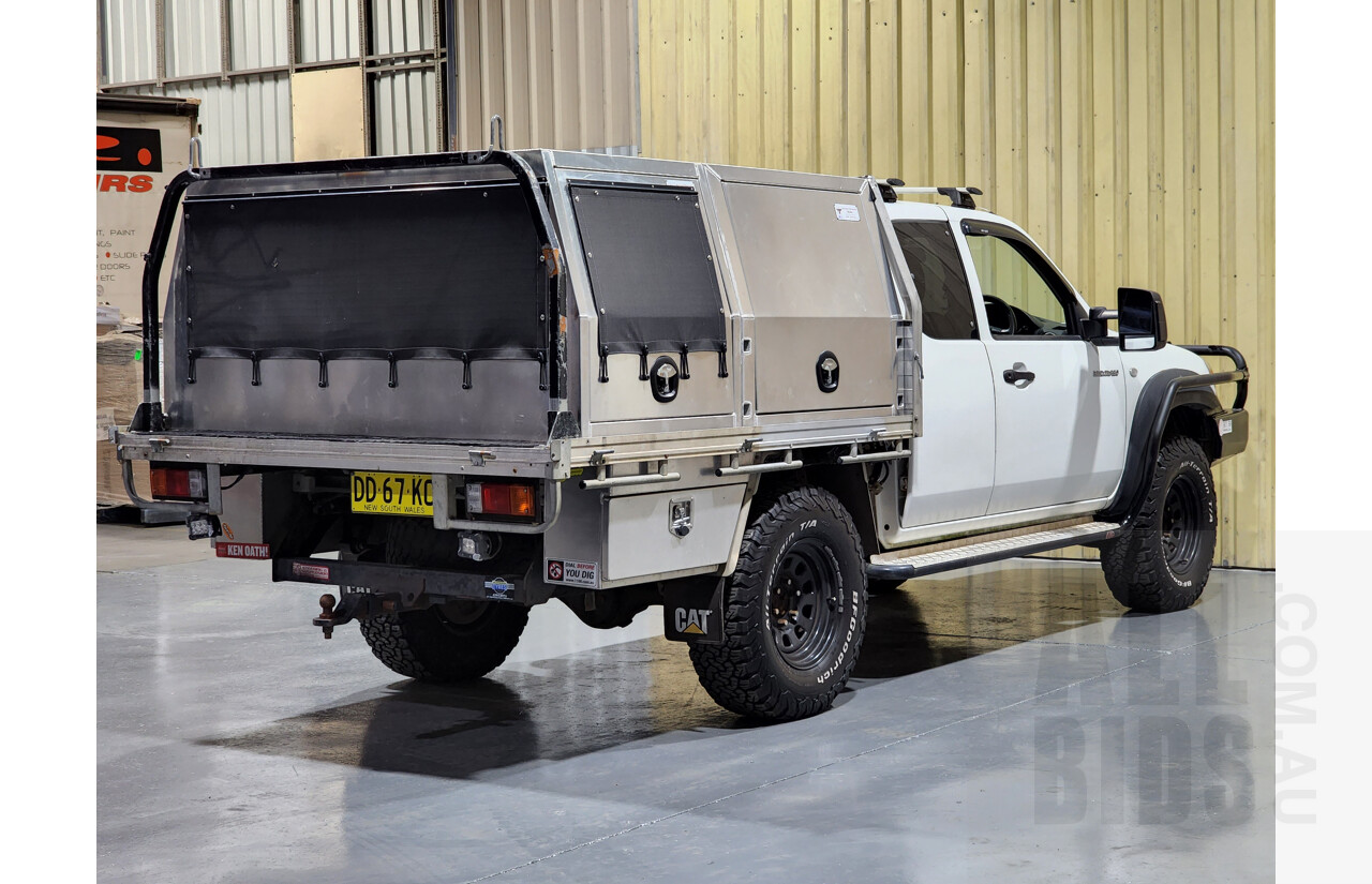 2/2009 Mazda BT-50 B3000 Freestyle DX+ (4x4) 08 UPGRADE C/Chas White 3.0L - Turbo Diesel