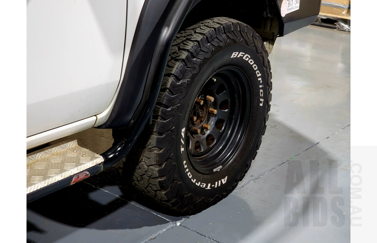 2/2009 Mazda BT-50 B3000 Freestyle DX+ (4x4) 08 UPGRADE C/Chas White 3.0L - Turbo Diesel