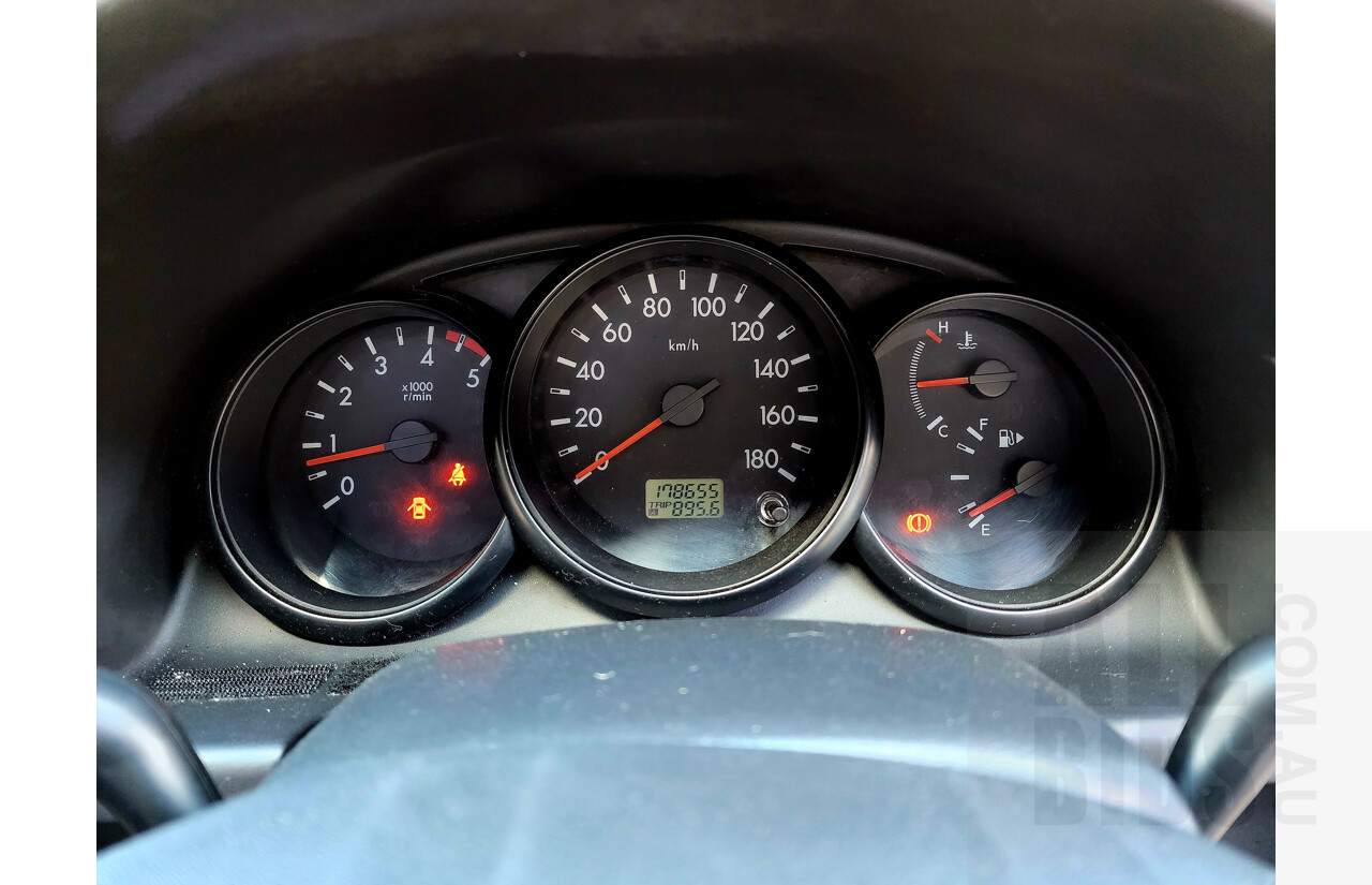 2/2009 Mazda BT-50 B3000 Freestyle DX+ (4x4) 08 UPGRADE C/Chas White 3.0L - Turbo Diesel