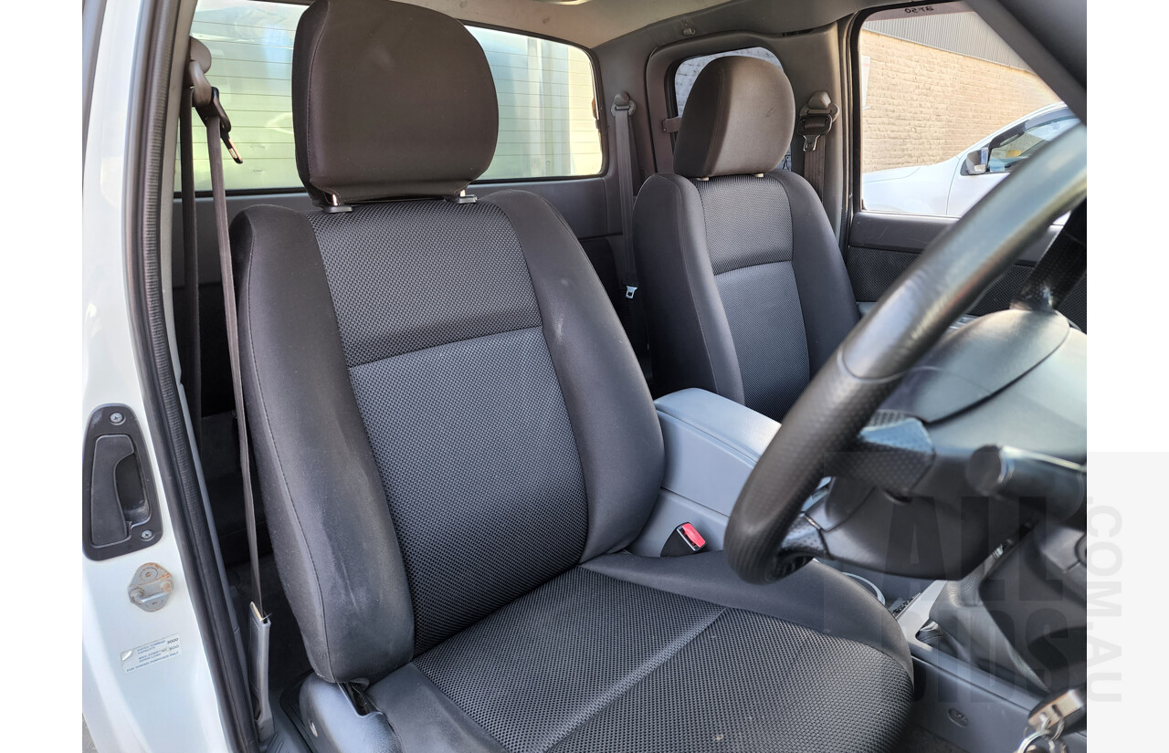 2/2009 Mazda BT-50 B3000 Freestyle DX+ (4x4) 08 UPGRADE C/Chas White 3.0L - Turbo Diesel