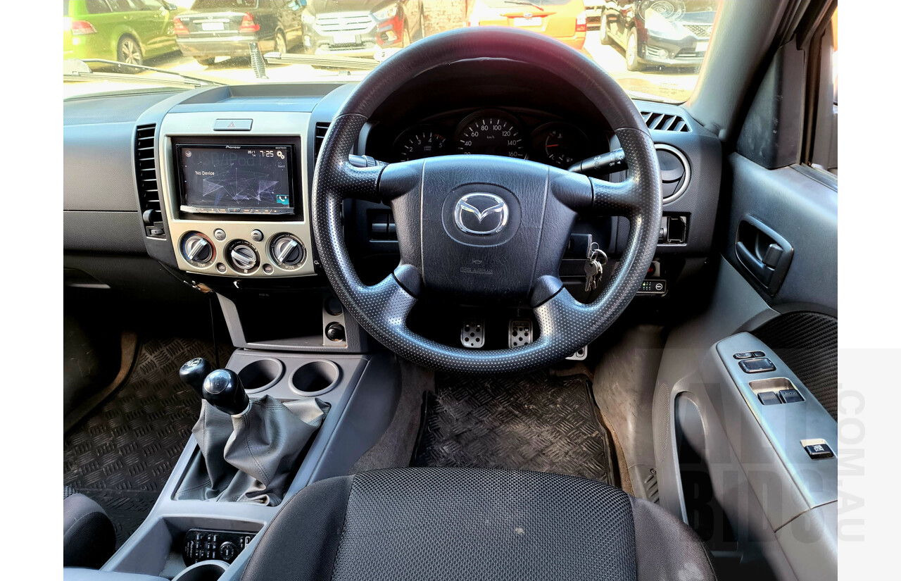 2/2009 Mazda BT-50 B3000 Freestyle DX+ (4x4) 08 UPGRADE C/Chas White 3.0L - Turbo Diesel