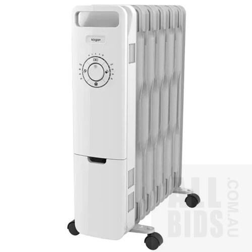 Kogan Premium 2400W 11 Fin Oil Column Heater - ORP $69.99