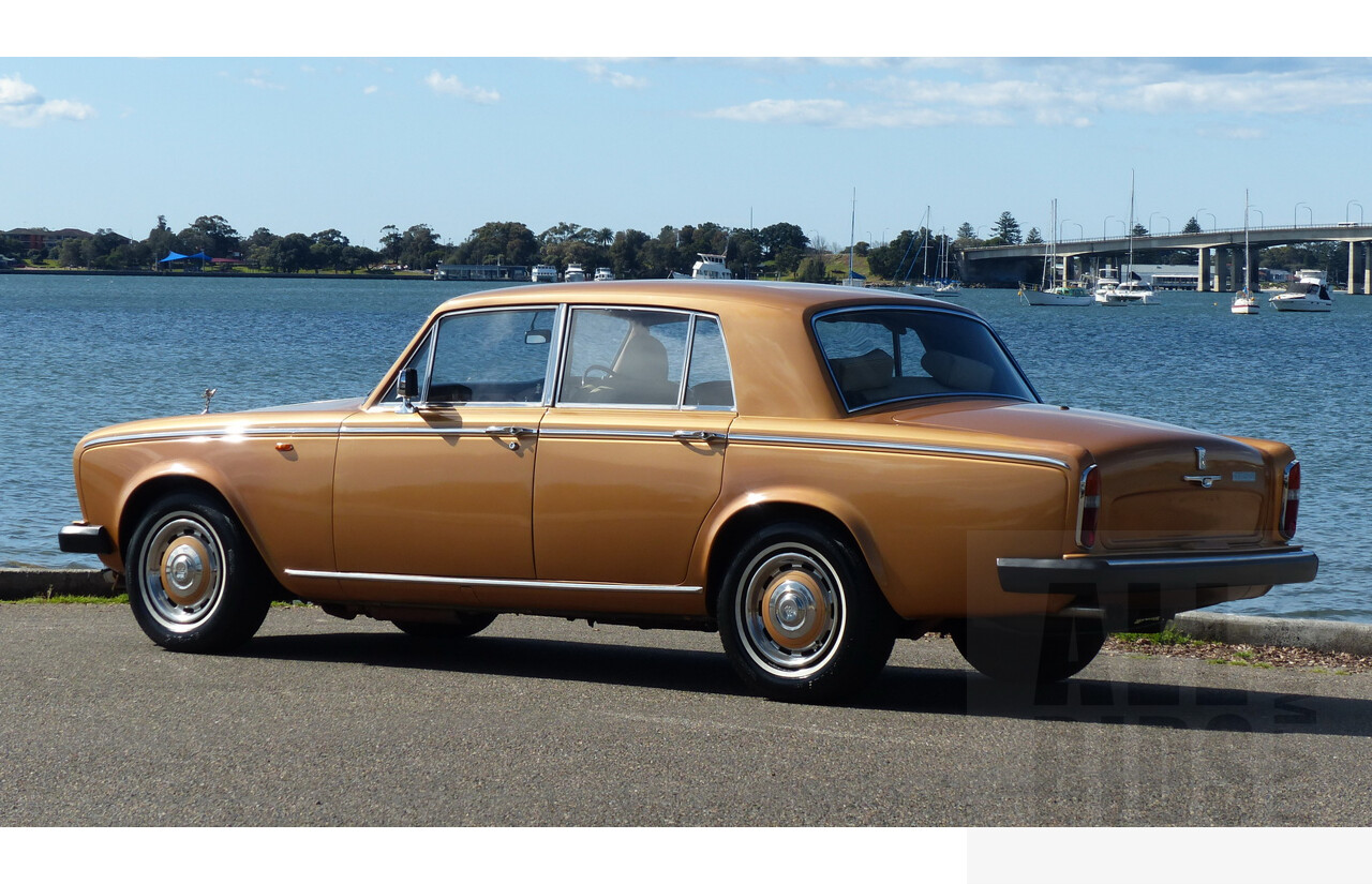 2/1979 Rolls-Royce Silver Shadow II 4d Saloon Gold 6.8L V8