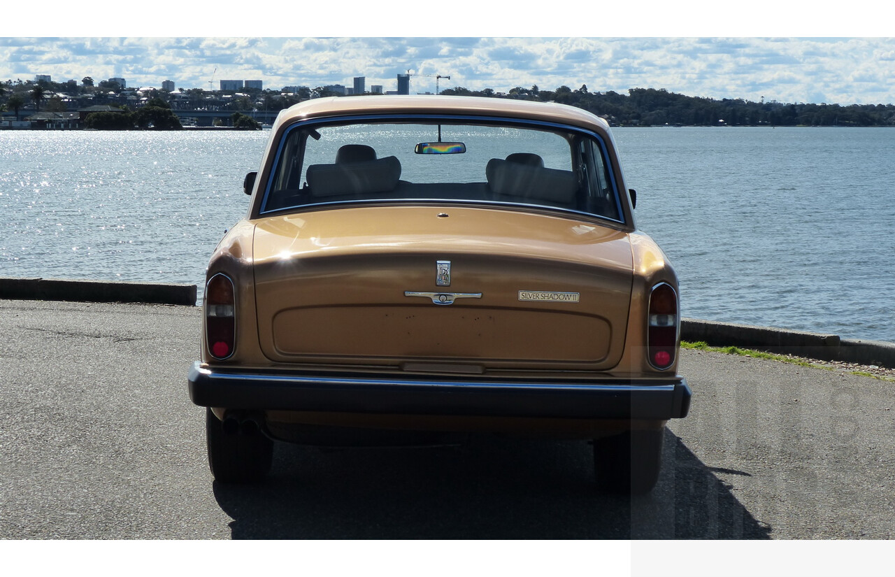 2/1979 Rolls-Royce Silver Shadow II 4d Saloon Gold 6.8L V8