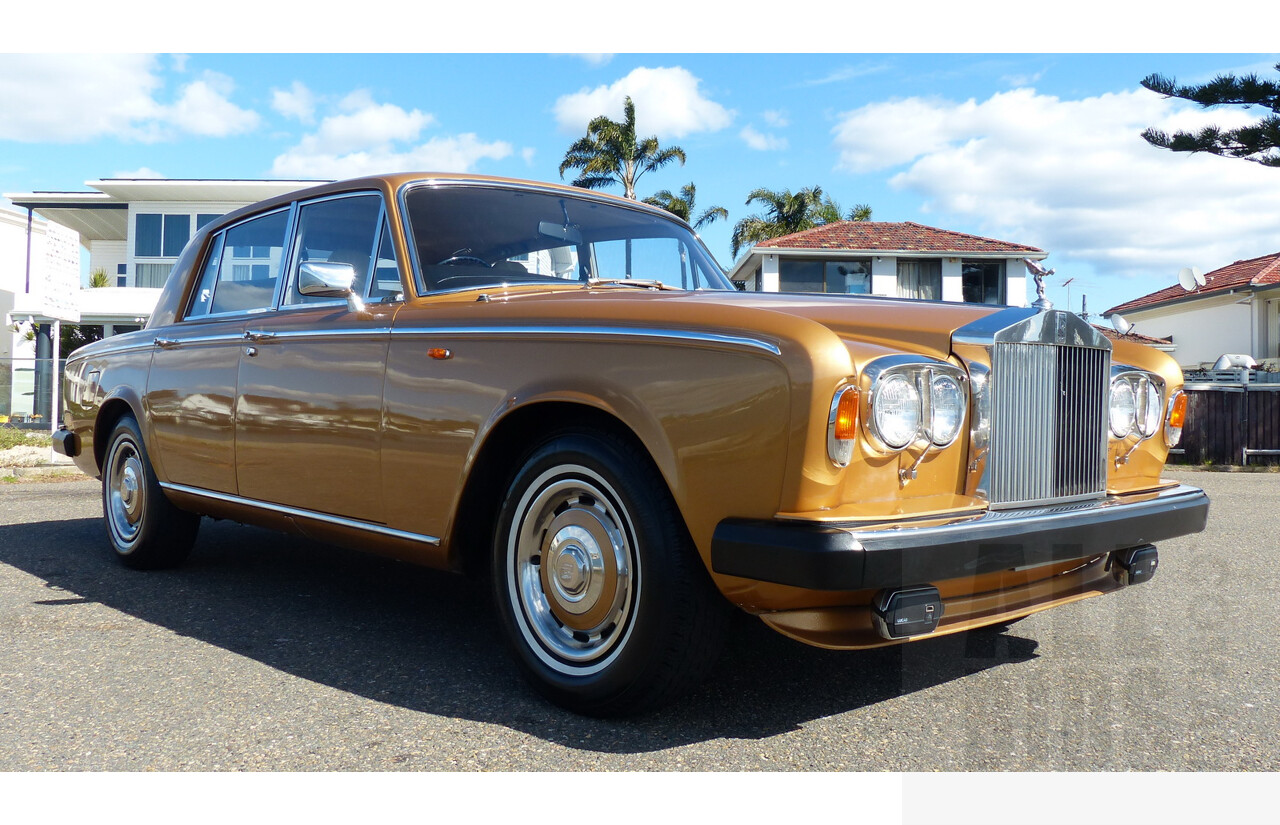 2/1979 Rolls-Royce Silver Shadow II 4d Saloon Gold 6.8L V8