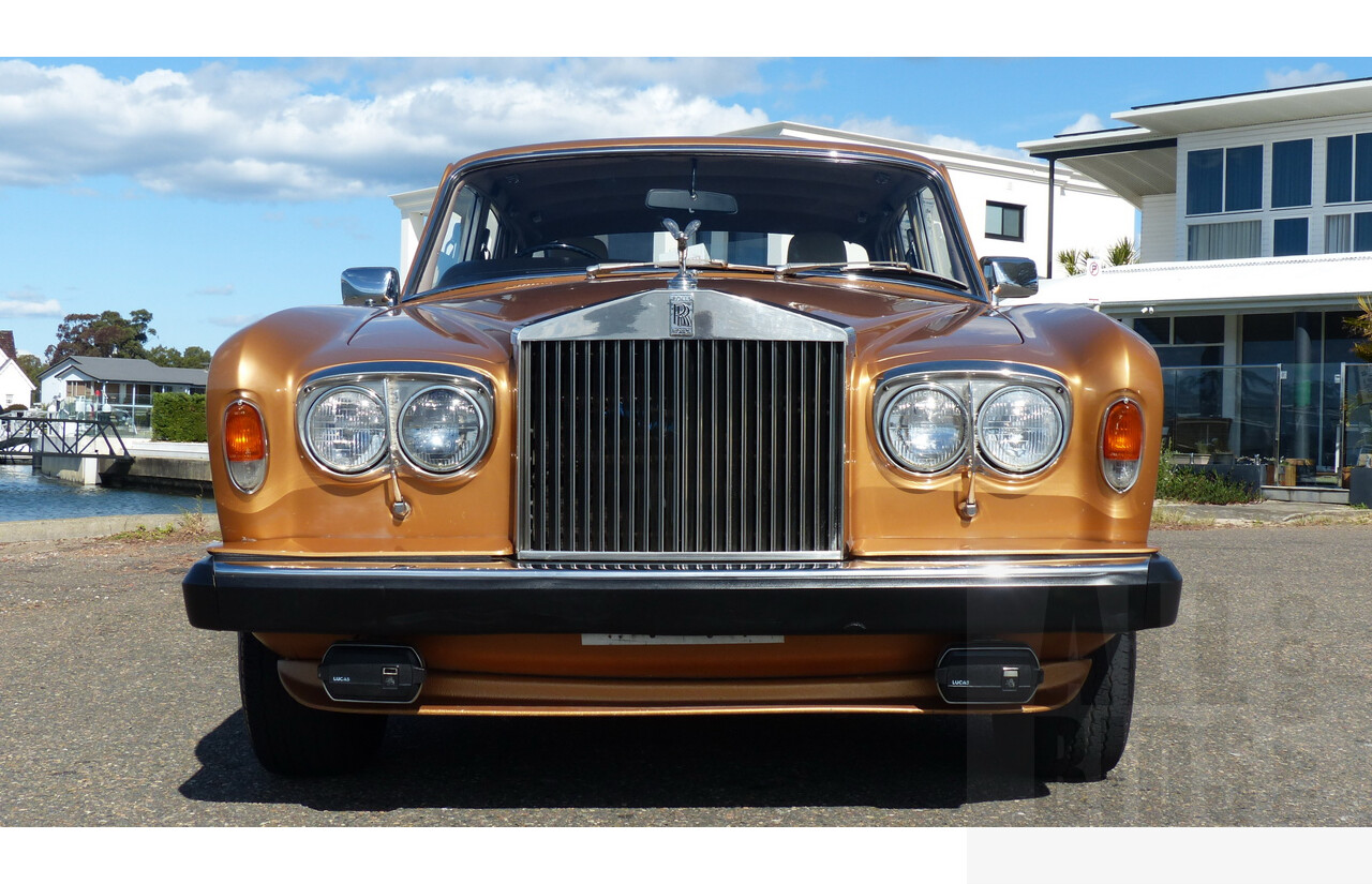 2/1979 Rolls-Royce Silver Shadow II 4d Saloon Gold 6.8L V8