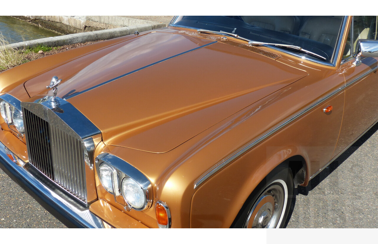 2/1979 Rolls-Royce Silver Shadow II 4d Saloon Gold 6.8L V8