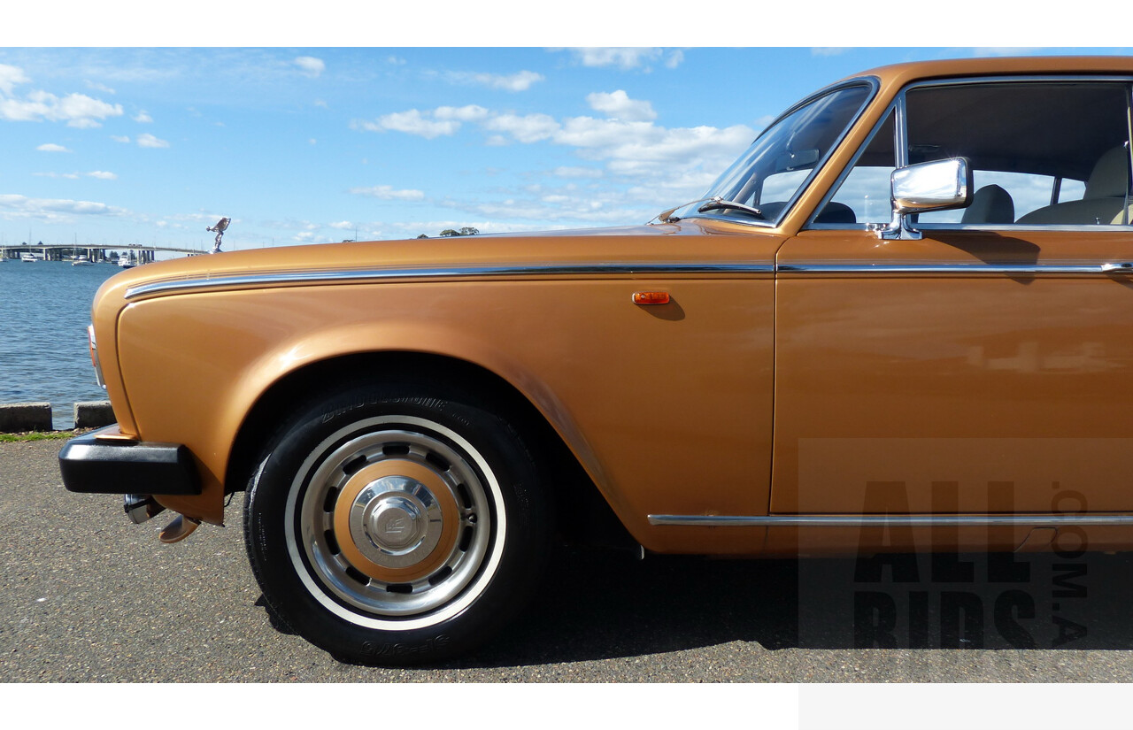 2/1979 Rolls-Royce Silver Shadow II 4d Saloon Gold 6.8L V8