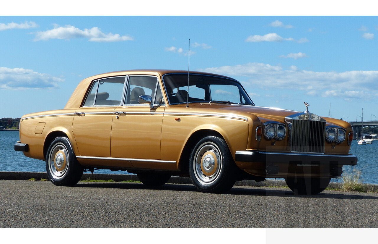 2/1979 Rolls-Royce Silver Shadow II 4d Saloon Gold 6.8L V8