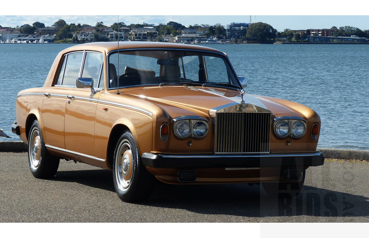 2/1979 Rolls-Royce Silver Shadow II 4d Saloon Gold 6.8L V8