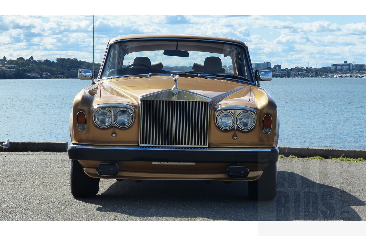 2/1979 Rolls-Royce Silver Shadow II 4d Saloon Gold 6.8L V8