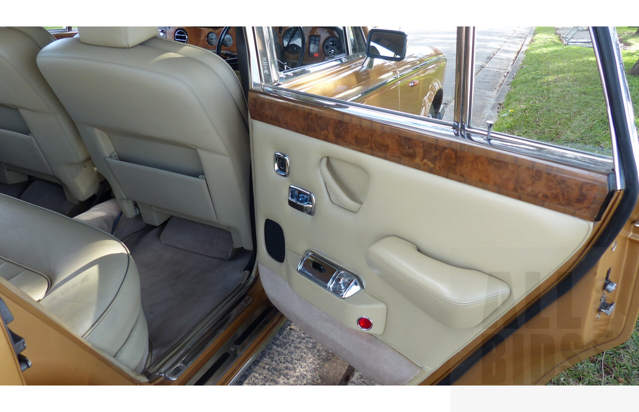 2/1979 Rolls-Royce Silver Shadow II 4d Saloon Gold 6.8L V8