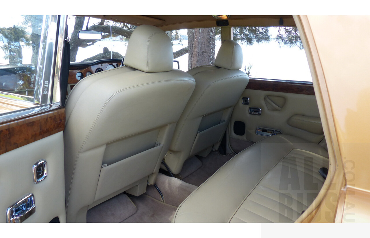 2/1979 Rolls-Royce Silver Shadow II 4d Saloon Gold 6.8L V8