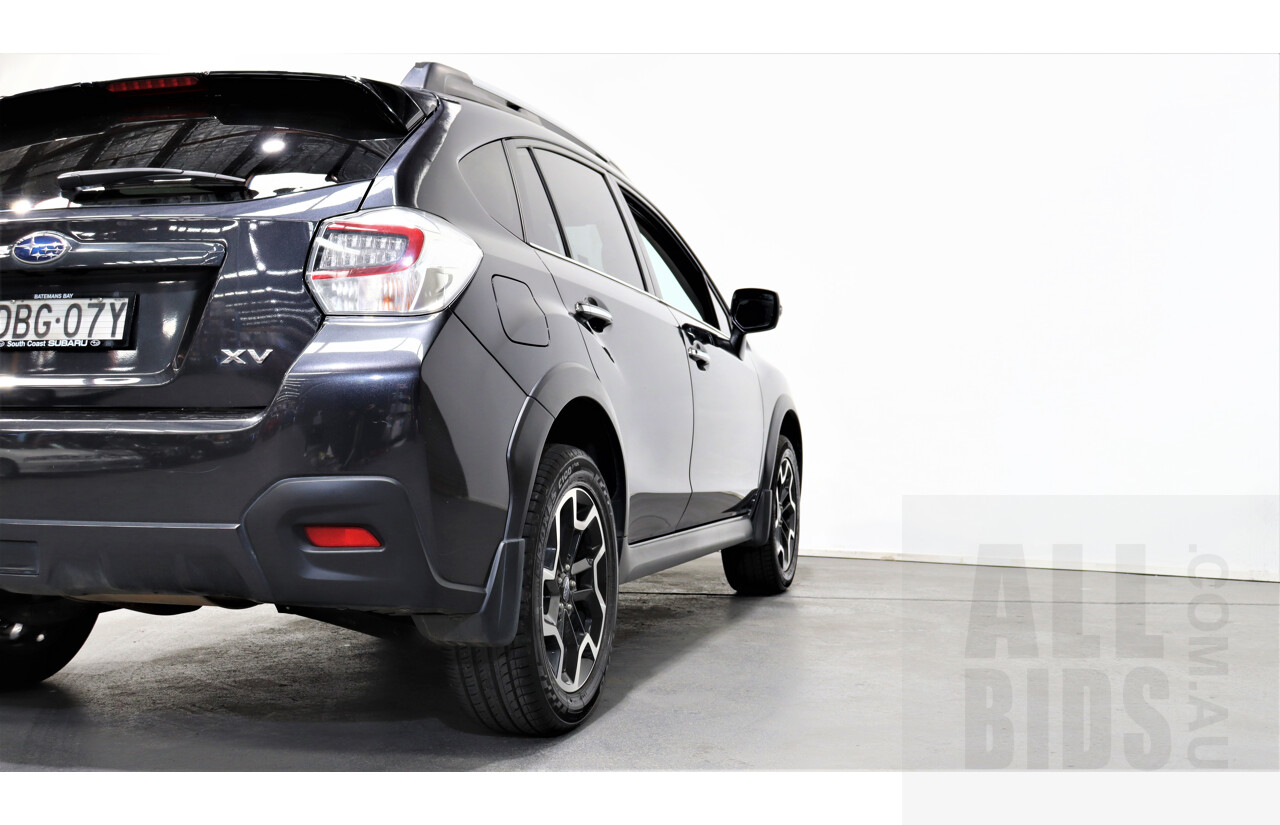 1/2016 Subaru XV 2.0i 4d Wagon Grey 2.0L