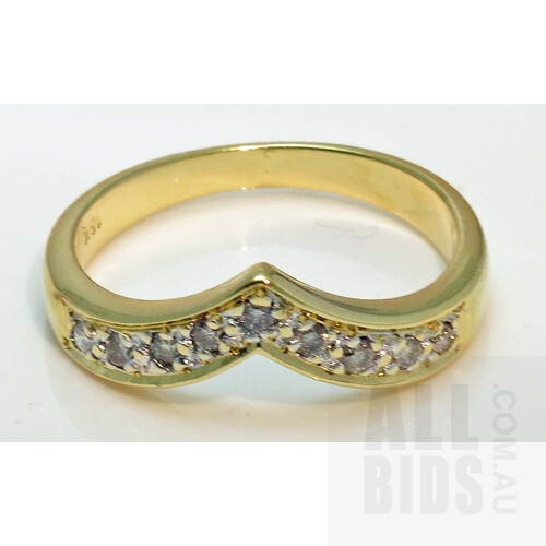 18ct Gold Diamond Ring